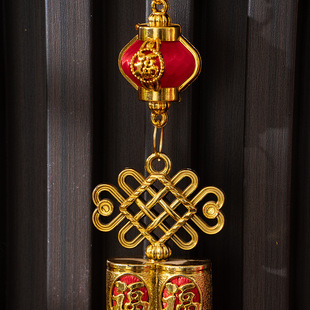 2026新年春节新年装饰挂件电动摇钱树过年挂饰现客厅中国结 福字