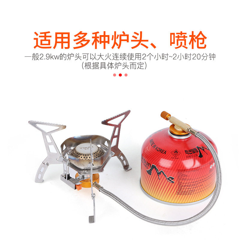 脉鲜户外便携防爆扁气罐