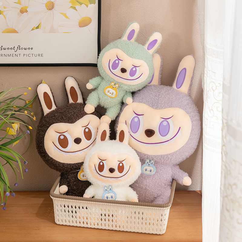 网红泡泡可爱labu拉布公仔毛绒玩具布娃娃安抚陪睡玩偶女生日礼物