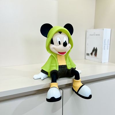 创意披风米奇坐姿摆件客厅电视柜入户玄关酒柜高级感手办轻奢高档