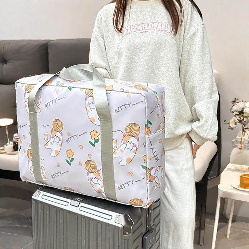 新款卡通棉被收纳袋大容量短途行李包干湿分离可套拉杆待产收纳包,收纳整理,其他收纳袋,淘宝优惠券,粉丝福利购,淘宝优惠卷