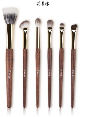 花景沫羊毛6支套刷点彩腮红眼影刷铺色细节半扇鼻影火苗晕染沧州