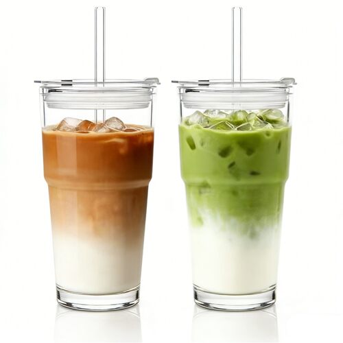 Bamboo Cup, Wind Straw, Coffee Cup, Handheld Gift, Small Gift, Printed Logo Glass Water Cup