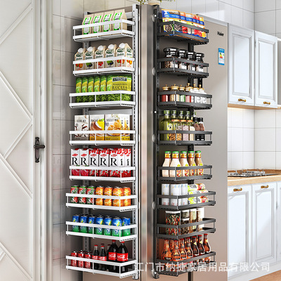 Amazon door storage rack, no punching, organized storage shelf, hook door back hanging shelf, storage shelf