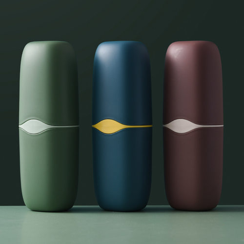 Travel mouthwash cup portable wash cup set simple brushing cup travel toothpaste toothbrush storage box dental jar