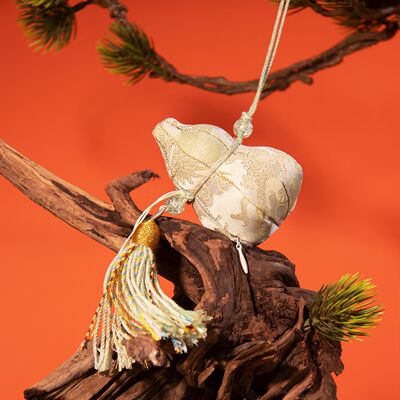 Chinese style zipper, gourd bag, purse, amulet, safety bag, pendant, Loong Boat Festival gift