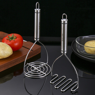 304 stainless steel bean grinder, kitchen potato compactor, household baby food compactor, potato compactor