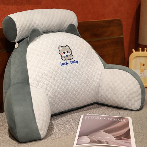 冰豆豆床头靠垫大靠背护腰