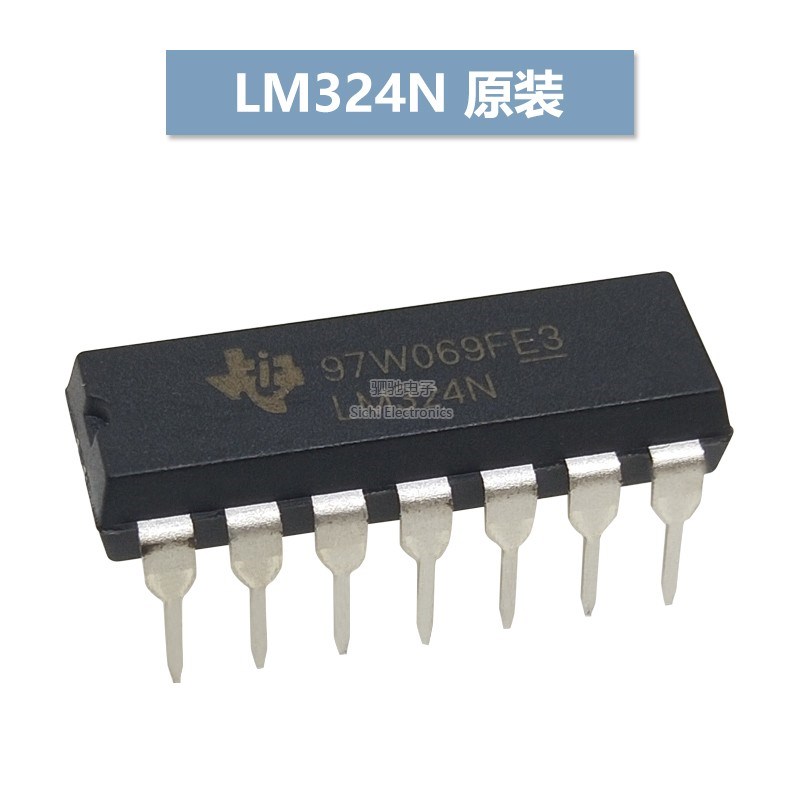 LM324N DIP-14 TI 原装进口/全新国产 四运算放大器 直插 LM324