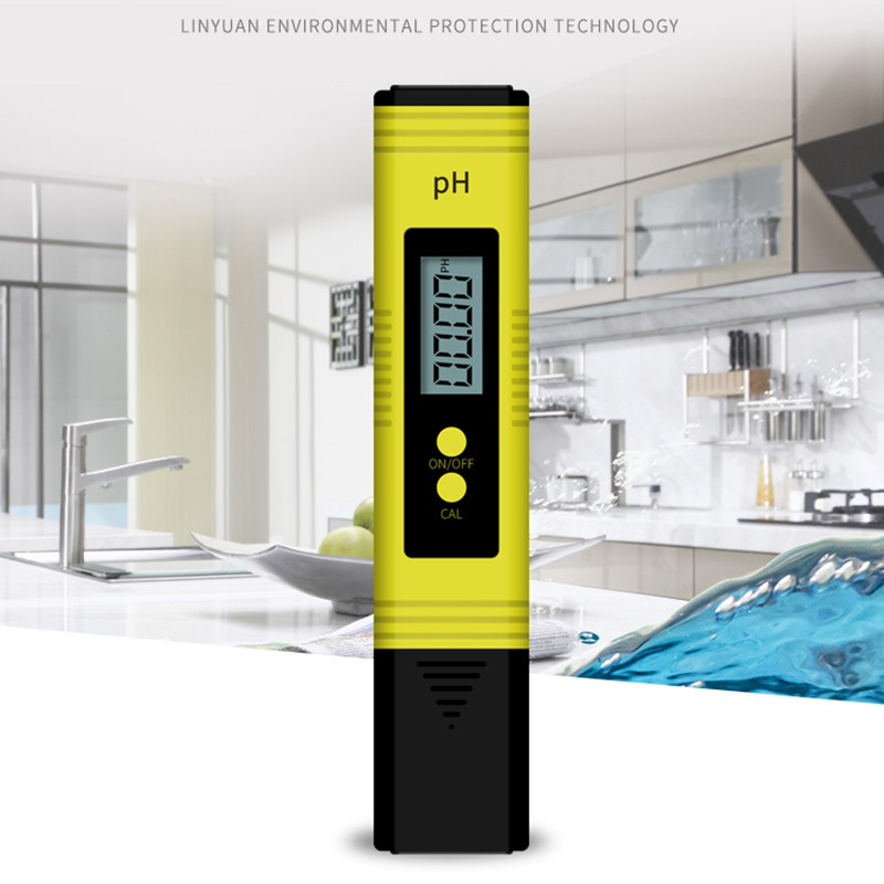 按键ph计 PH测试笔酸度计鱼缸水族ph笔 ph测试仪 ph值酸碱测试计