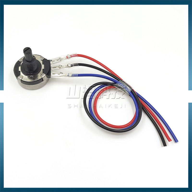 RV28 B472电焊机旋钮电位器 4K7 2W可调电阻 变频器调速电流调节