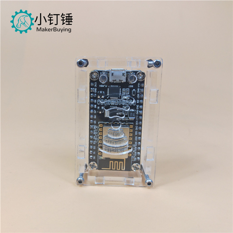 亚克力透明nodemcu外壳 nodemcu-CP2102的外壳
