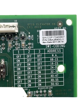奥的斯电梯配件RSEB通讯板DAA26800J/DBA26800J1原装现货促销