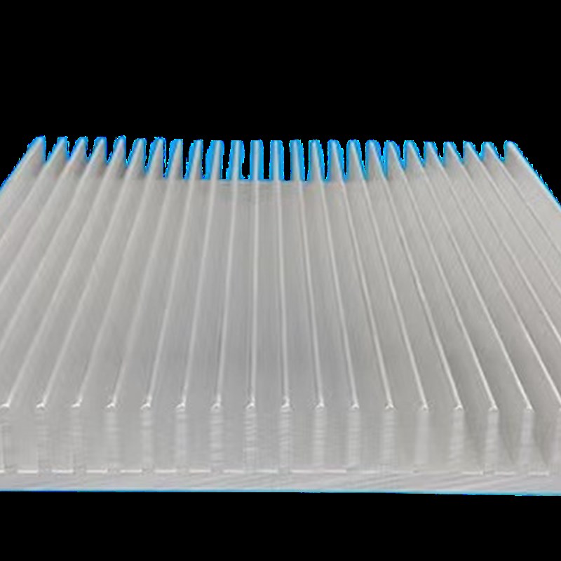 铝型材散热片控制器鳍片电子散热器宽178高21毫米铝合金铝板加工