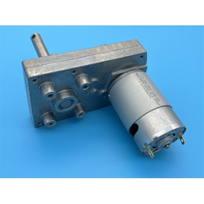 7字型555减速电机慢速马达全金属齿轮大扭矩减速直流马达6V ~12V