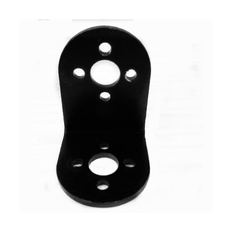 L型单轴舵机支架云台支架机器人机械臂机械手专用支架配件