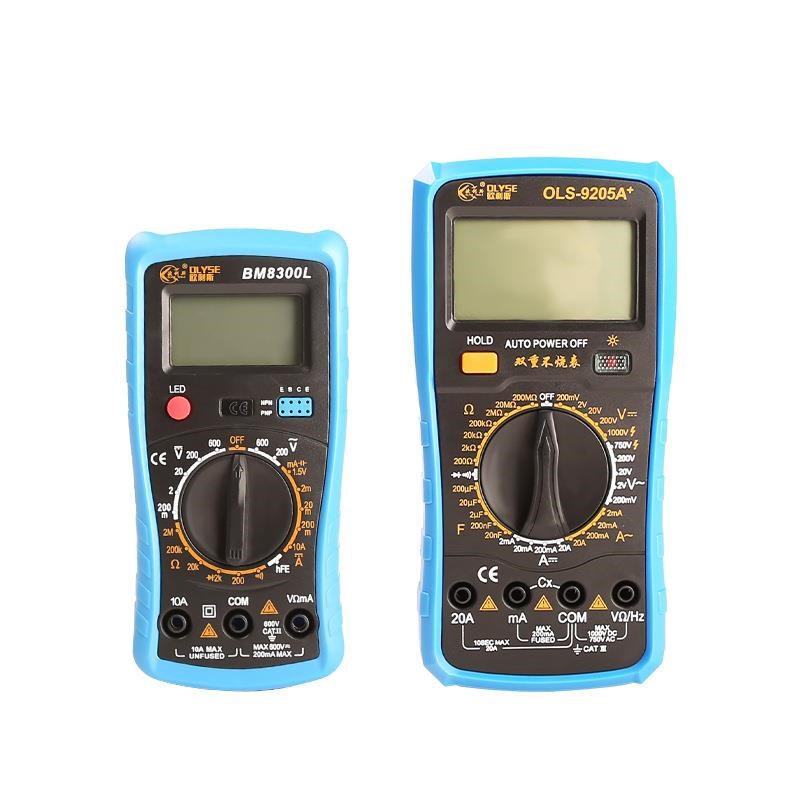 数字万用表高精度9205A 830B手持式防烧全保护电工家用数显表