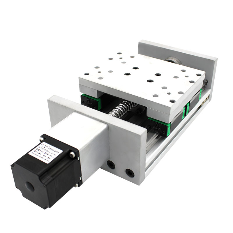 车床重型伺服台钳改装十字电动刀架xyz数控垂直直线丝杆滑台模组