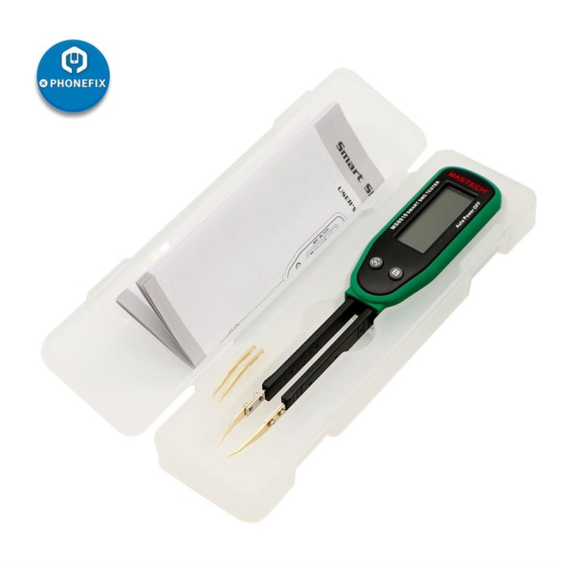 MS8910贴片元件测试夹高精度数显万用表电阻电容二极管通断测试仪