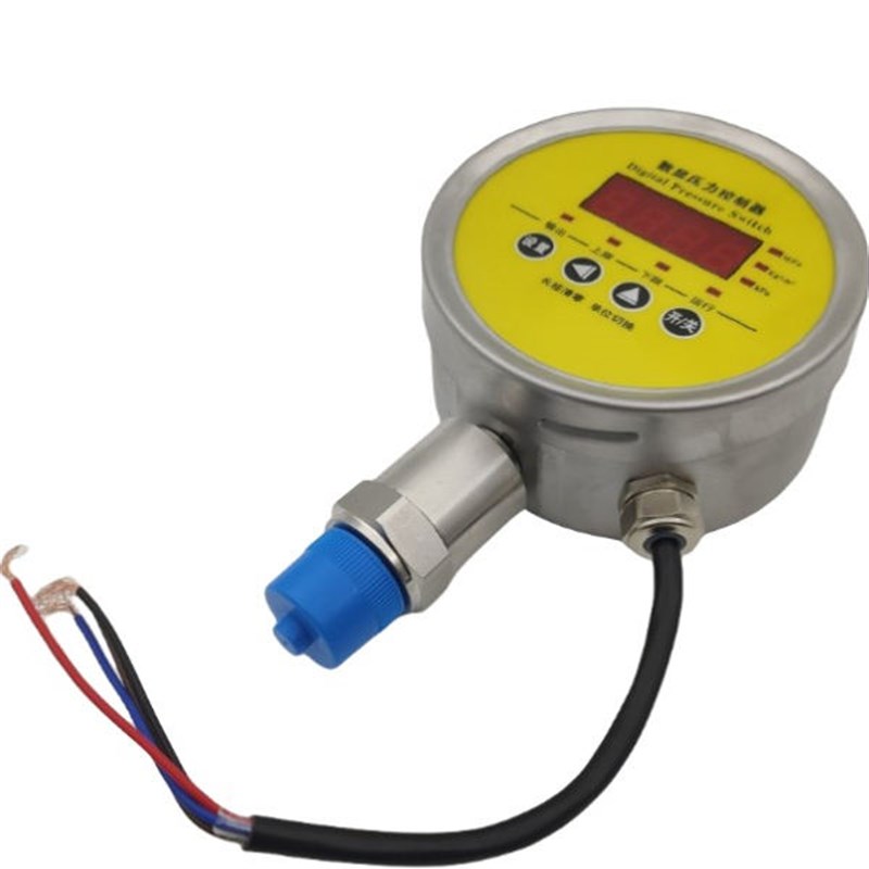 Y100不锈钢数显压力开关智能控制器电子电接K点表水泵    优质人