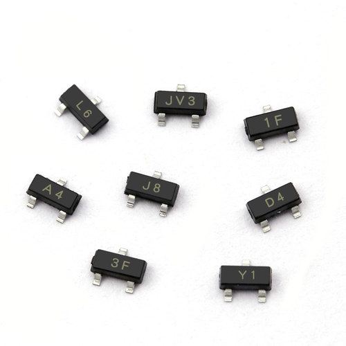 SS8050贴片三极管 BAS40 BC857B A1045 BAV70大电流 印字Y1 SOT23