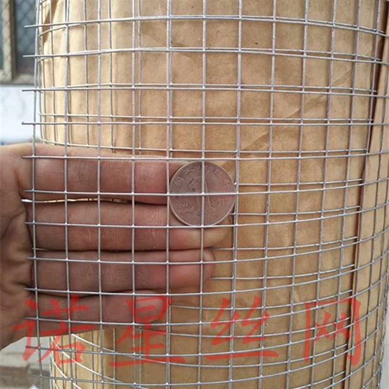 镀锌铁丝网围栏防锈铁网网格家用小孔热镀钢丝网户外栅栏养殖防护