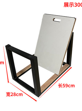 整理新款瓷砖瓷片收纳展示架U型立式300600大理石样品8001200展架