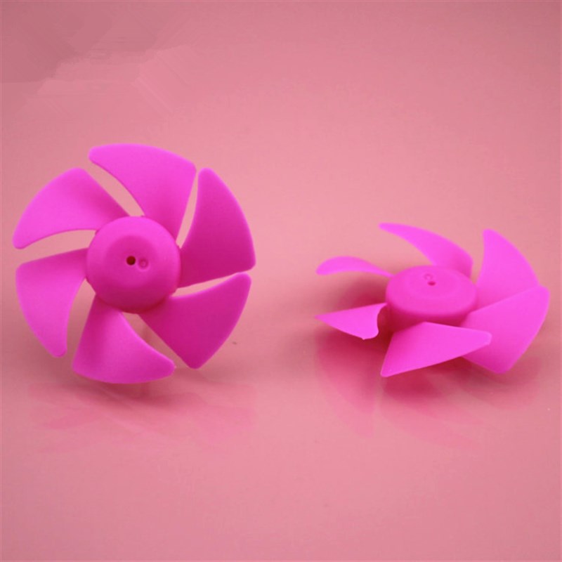 小涡扇 螺旋桨  扇叶 六叶桨科技积木拼装船零件