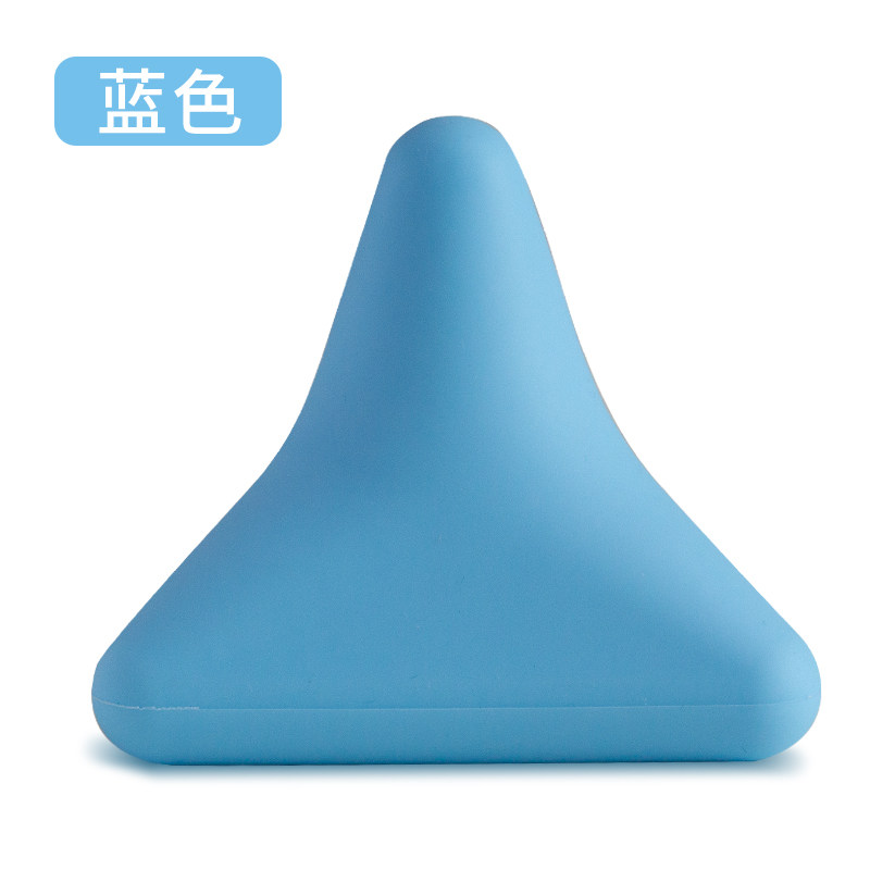 硅胶三角雀脚底腿部穴位按摩锥按摩器点穴棒经络足部足底足疗工具