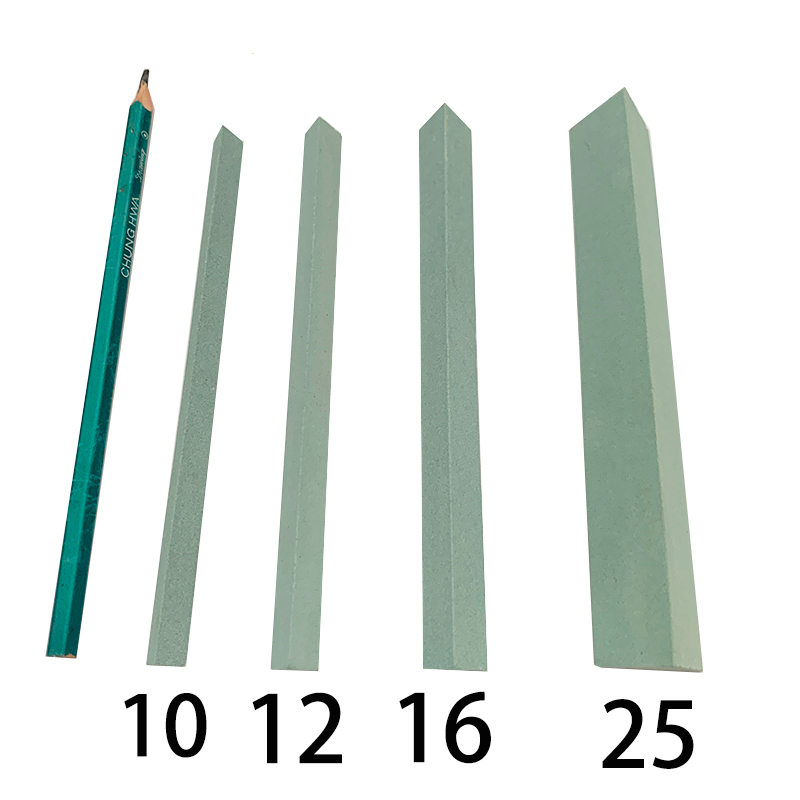 三角磨石磨具抛光迷你n油石条精磨小磨刀石150*12MM 砥石 三角形