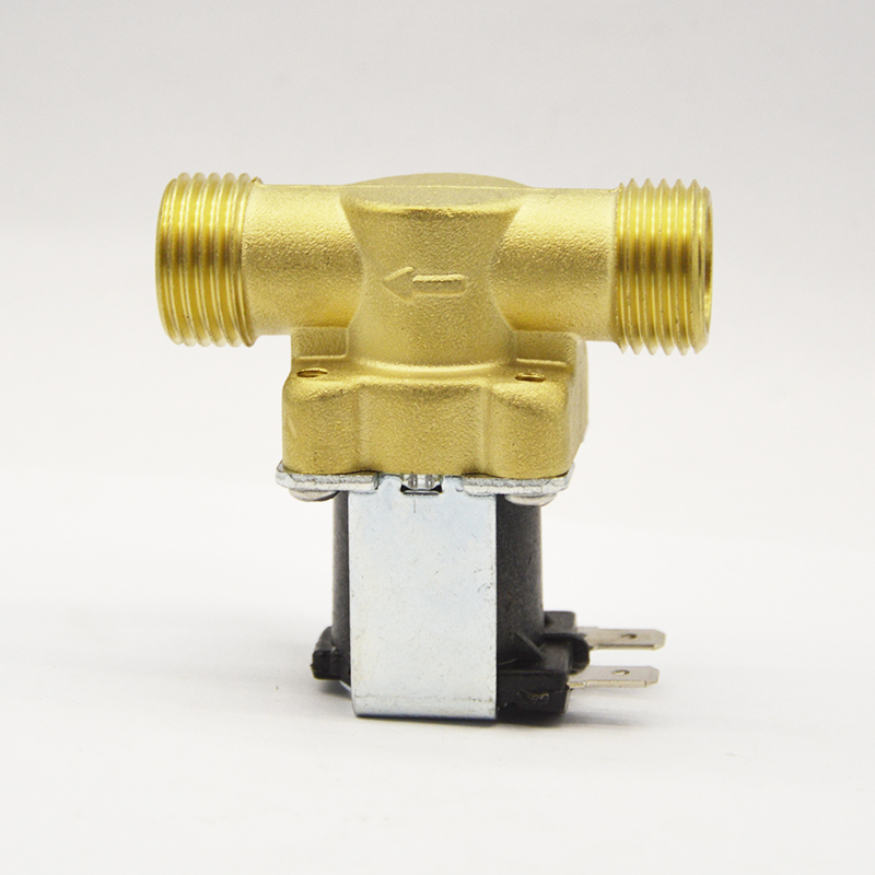 四分铜制电磁阀DC12/24V常开常闭型AC220V水阀开关4分20mm水管