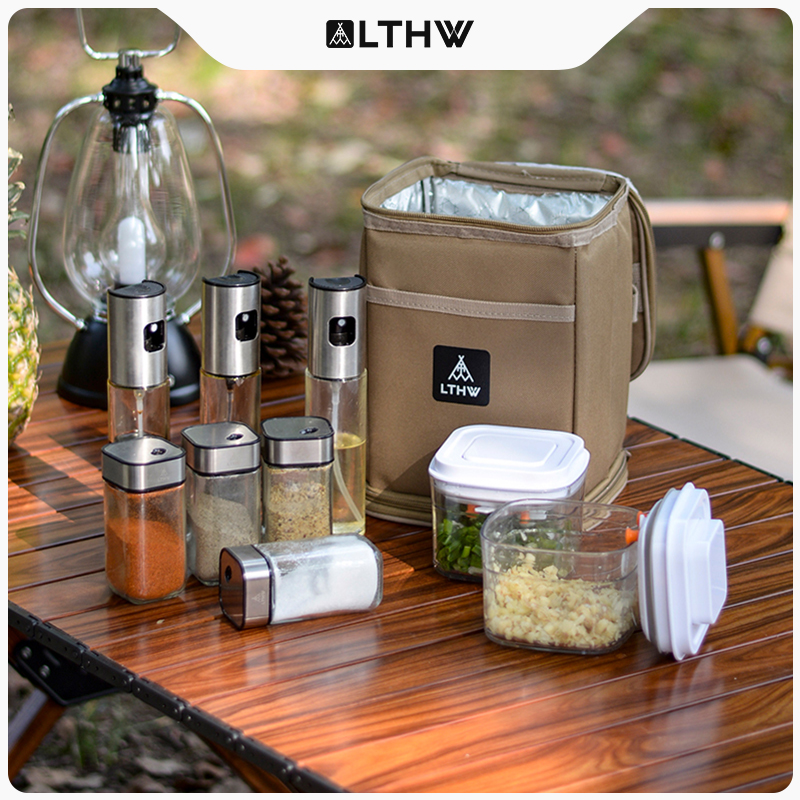 LTHW調料瓶套裝戶外便攜醬油醋瓶