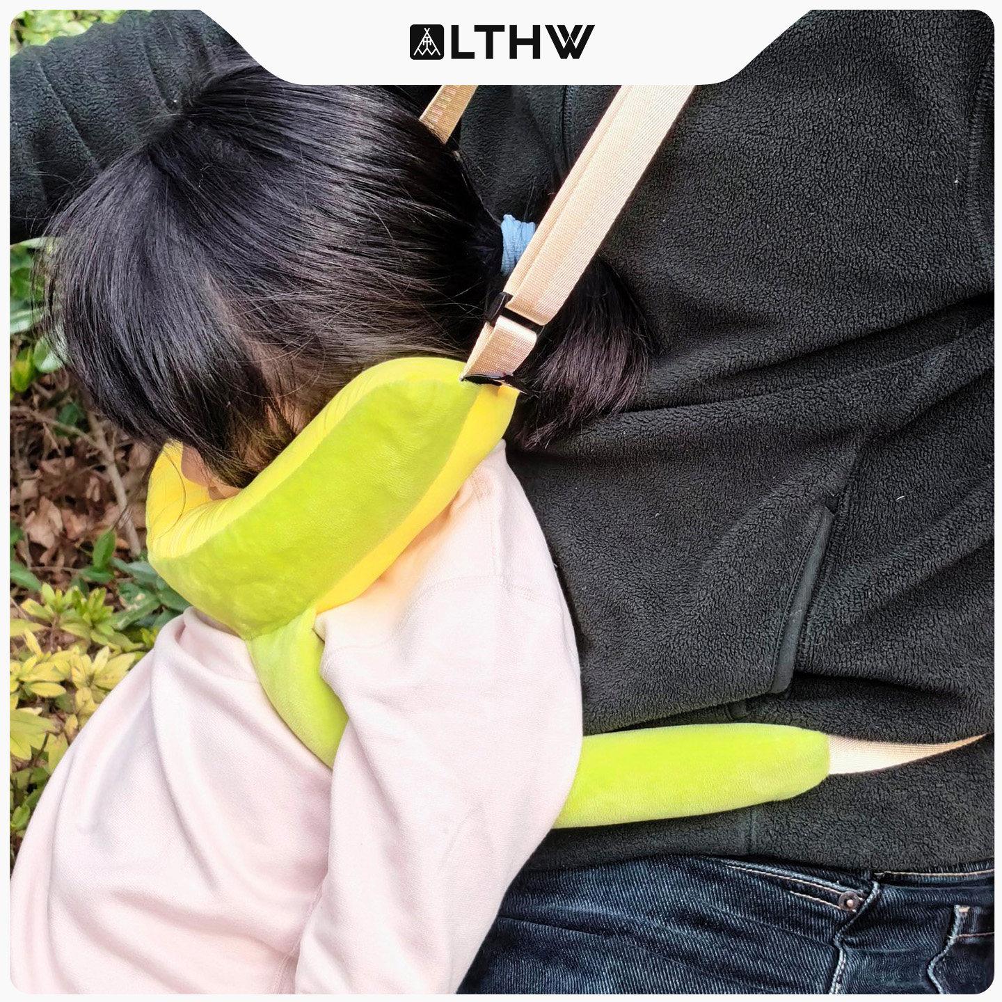 LTHW旅腾WUJIE儿童安全护头垫电瓶车前后置头托睡觉舒适防磕摔