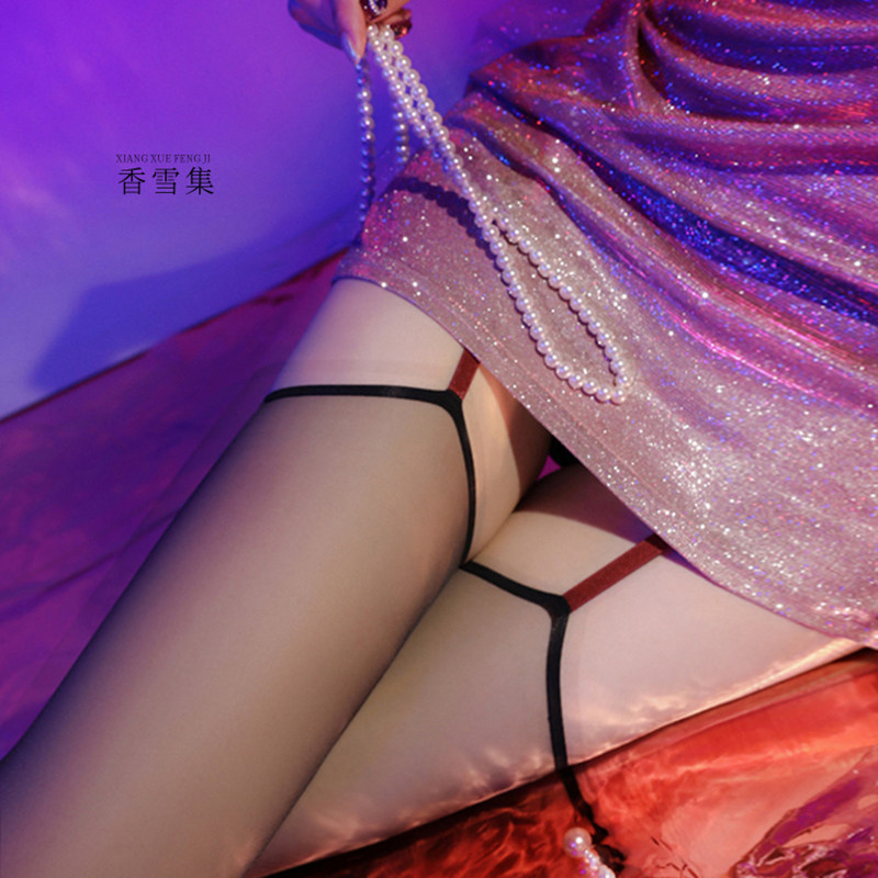 黑丝性感女红黑一体式免脱过膝袜情调袜子美腿网红吊带高筒丝袜,女士内衣/男士内衣/家居服,连裤袜/打底袜,淘宝优惠券,粉丝福利购,淘宝优惠卷