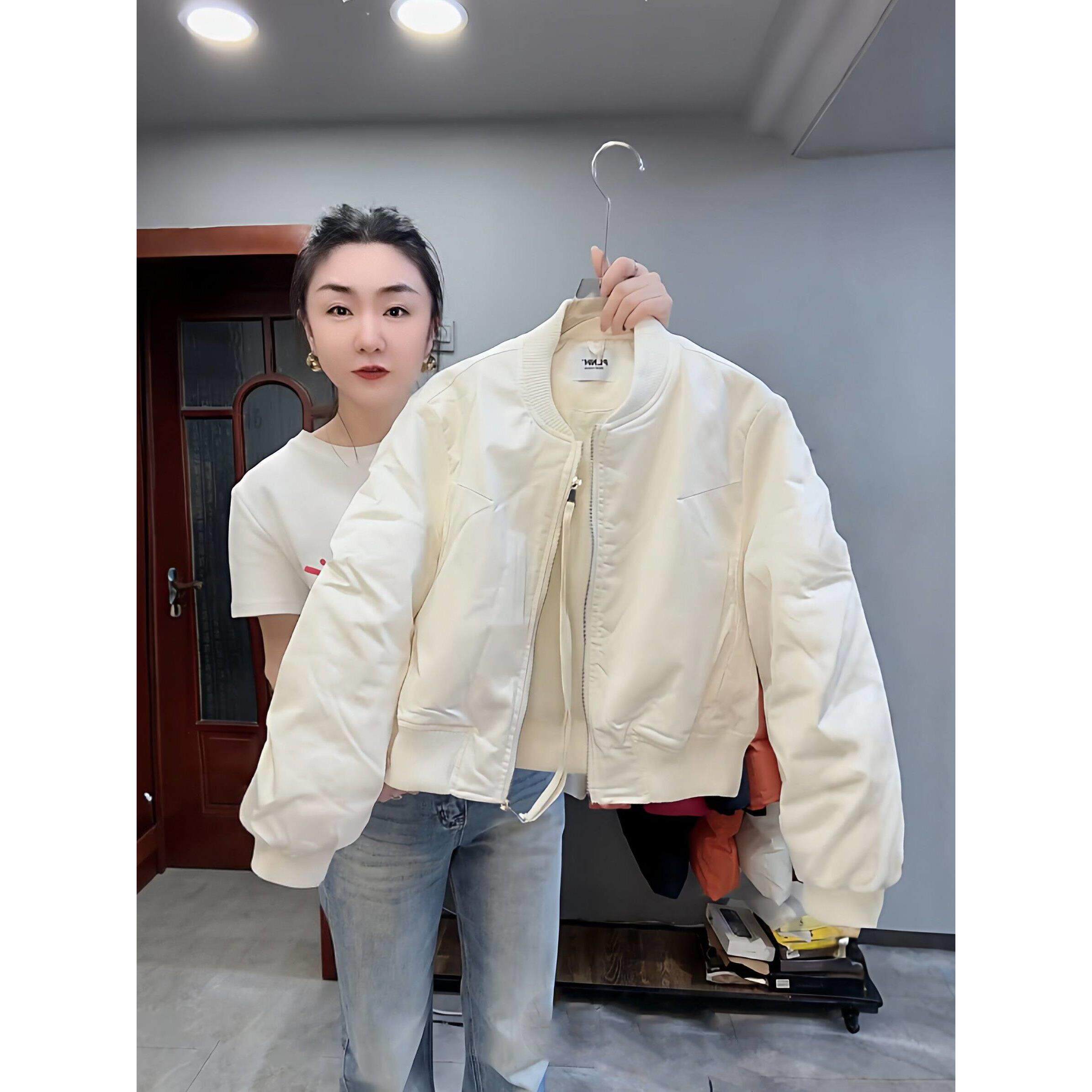 韩版百搭立领短款外套女春秋新款时尚显瘦加棉棒球服拉链夹克上衣