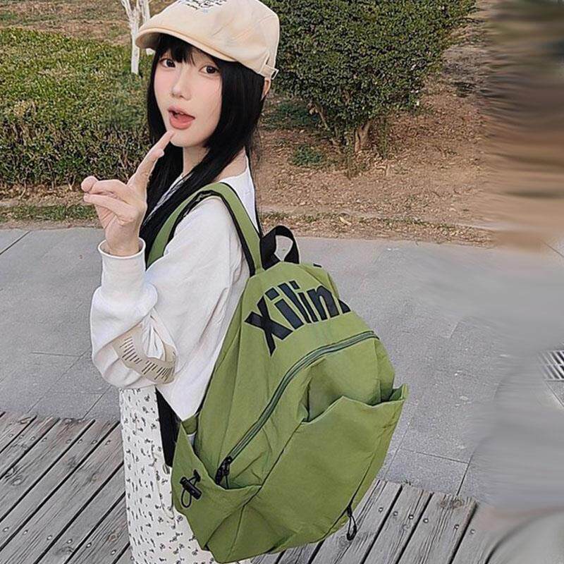日本精选女士防水双肩包旅游超轻便旅行背包高颜值休闲登山出游