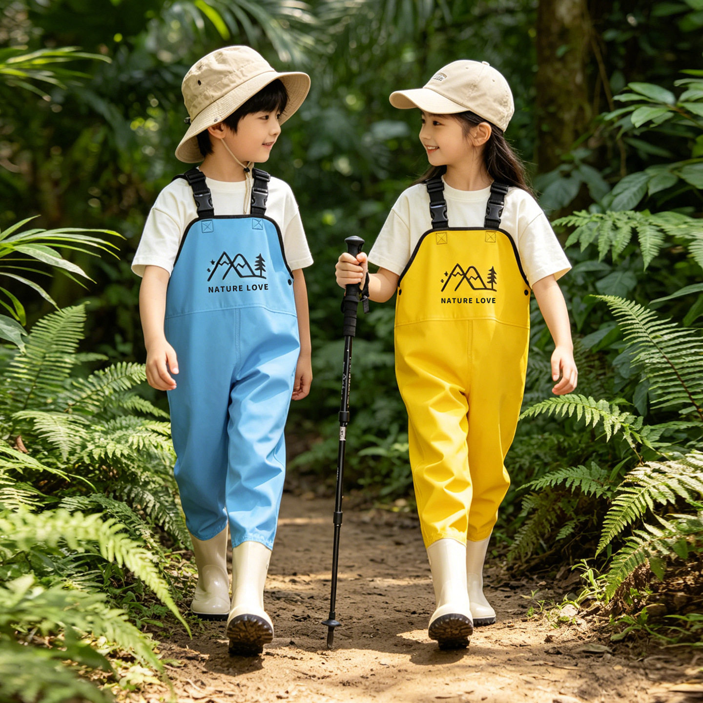 儿童赶海连体玩水衣服幼儿园宝宝
