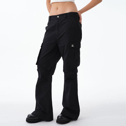 Y2NG复古微喇长裤大口袋工装裤