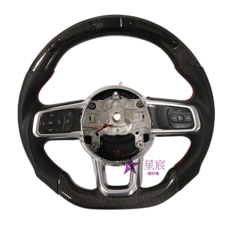 牧马人方向盘碳纤维方向盘