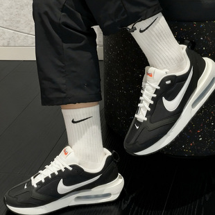 Dawn 复古 织物耐磨 Nike 休闲城市通勤跑步鞋 Max 低帮 黑色 Air