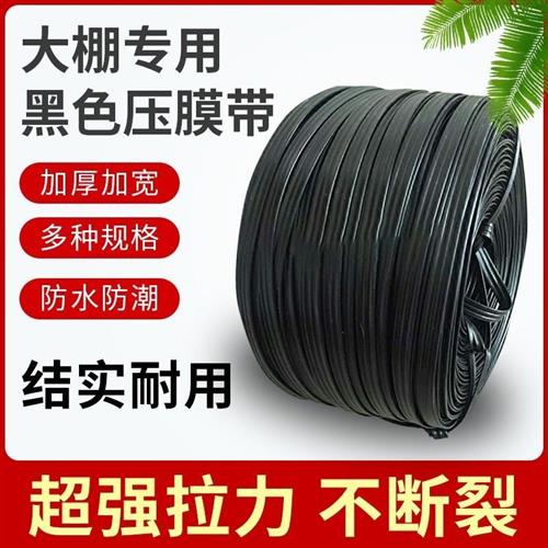 促销包邮温室大棚配件黑色压膜线抗老化压膜绳高强度压膜带托膜带