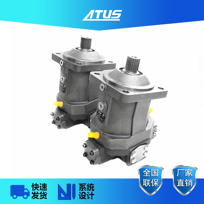 旋挖动力头高速液压马达a6vm160da3柱塞式轴向马达 旋转单元