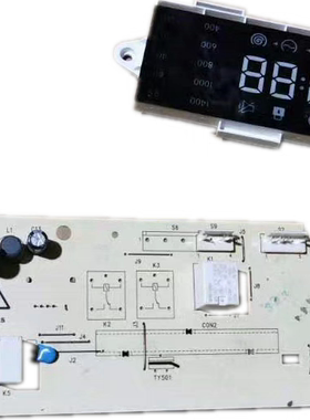 TCL滚筒洗衣机电脑板XQG80-P300B主板 专用号3104010118显示板