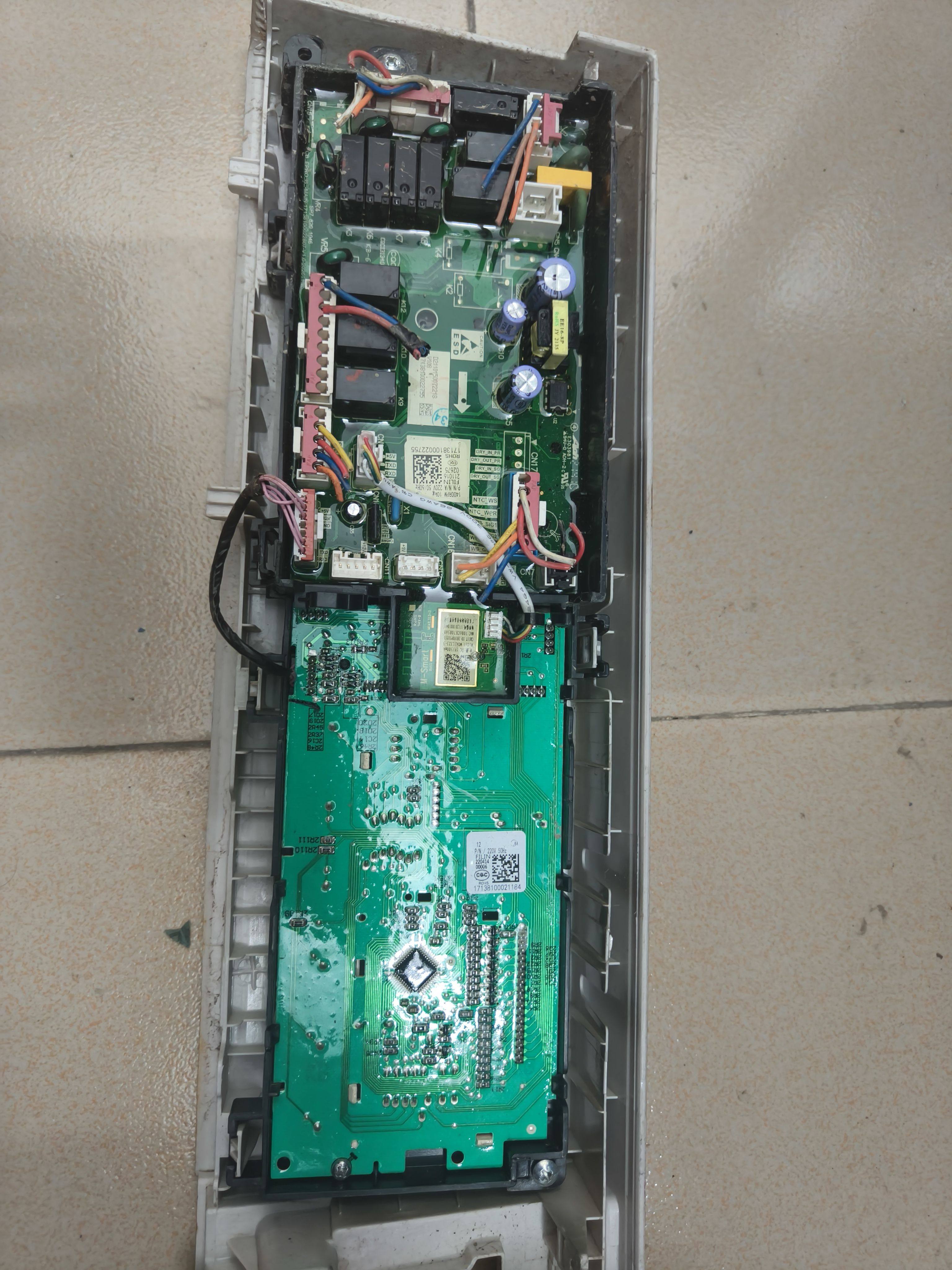 小天鹅TG12VT718WDG7电脑板17138100022755显示板17138100021184