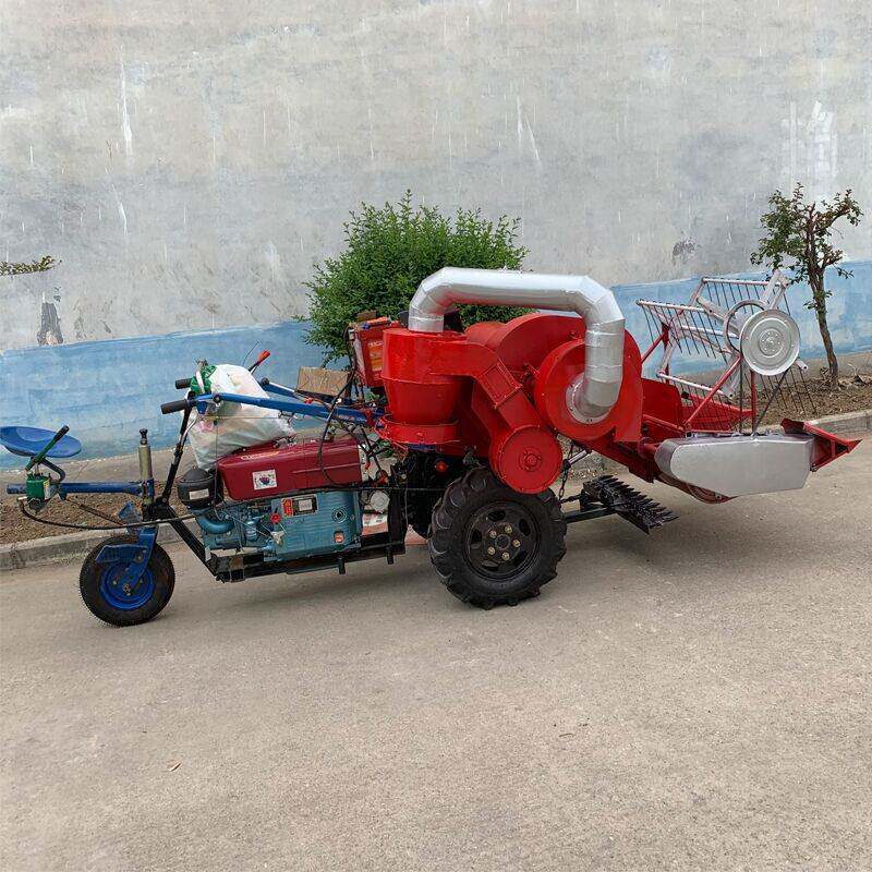 黑龙江麦子联合收割机 水旱两用稻麦联合收割机报价 小型收割机