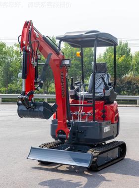 出口欧399H美1.8吨挖工掘机 I多功能液压先导手柄小型程挖掘机 GH