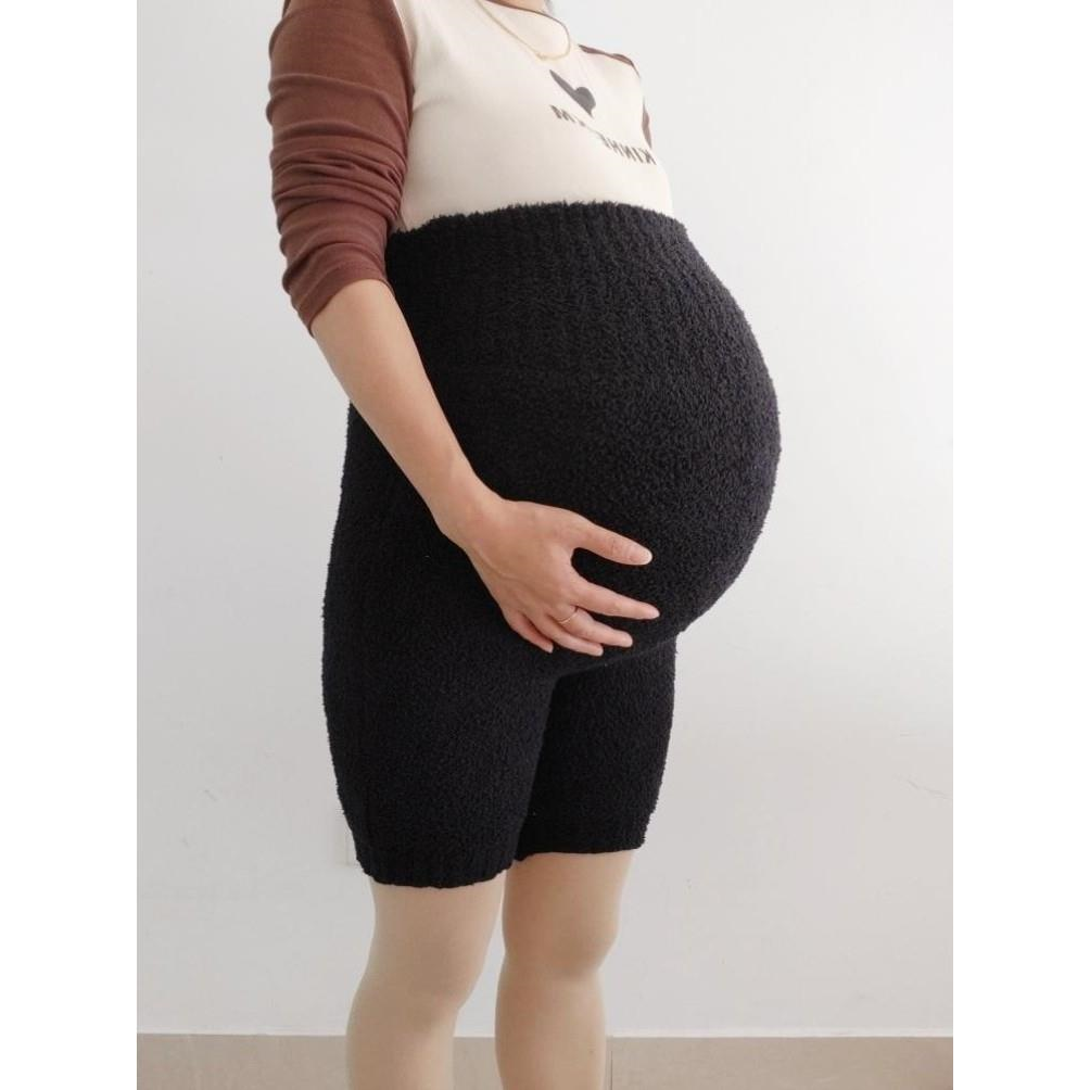 秋冬孕妇护肚裤保暖打底裤胖妹妹超大码裤贴身加绒加厚暖宫裤