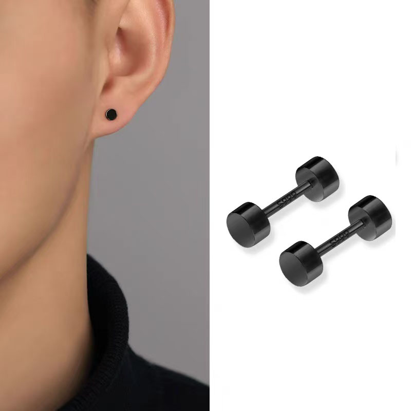 耳钉男士小众设计感高级感耳环
