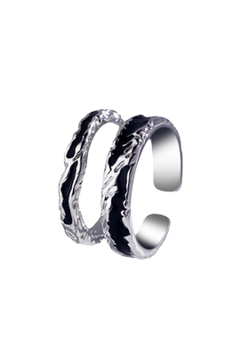 复古暗影戒指男女款小众冷淡风