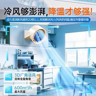 SUB扇迷你学生身宿办舍 22新电桌面小986025风桌扇超静台音0公面款